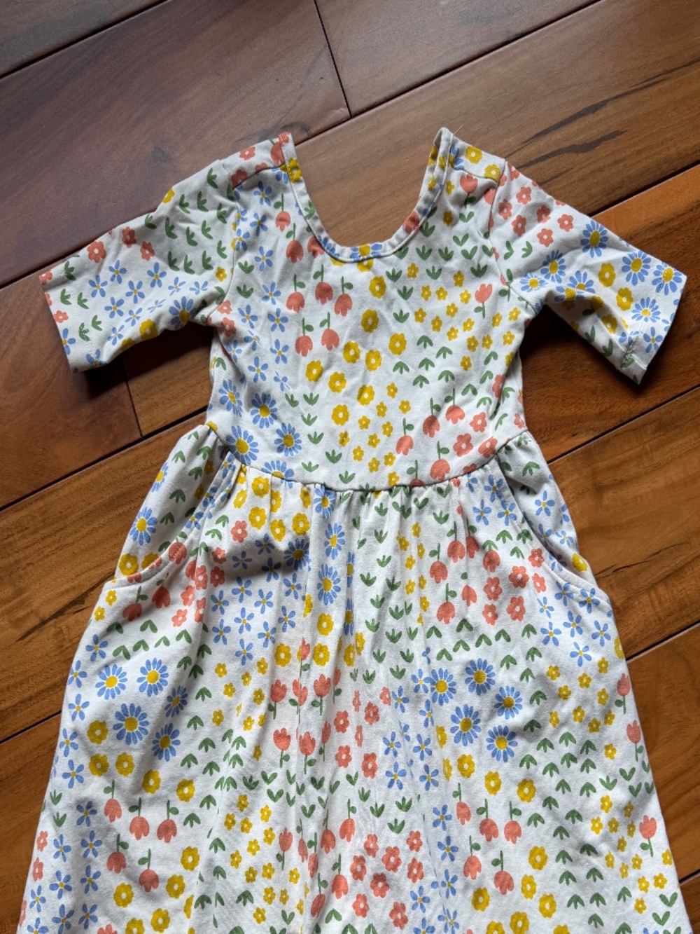 EUC Hanna Andersson Playground Dress with Pockets Size 3T
